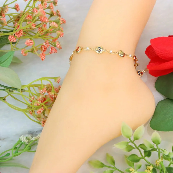 "New Beautiful Design Anklet for Women/Girls, Gift, A576 - Picture 3 of 10